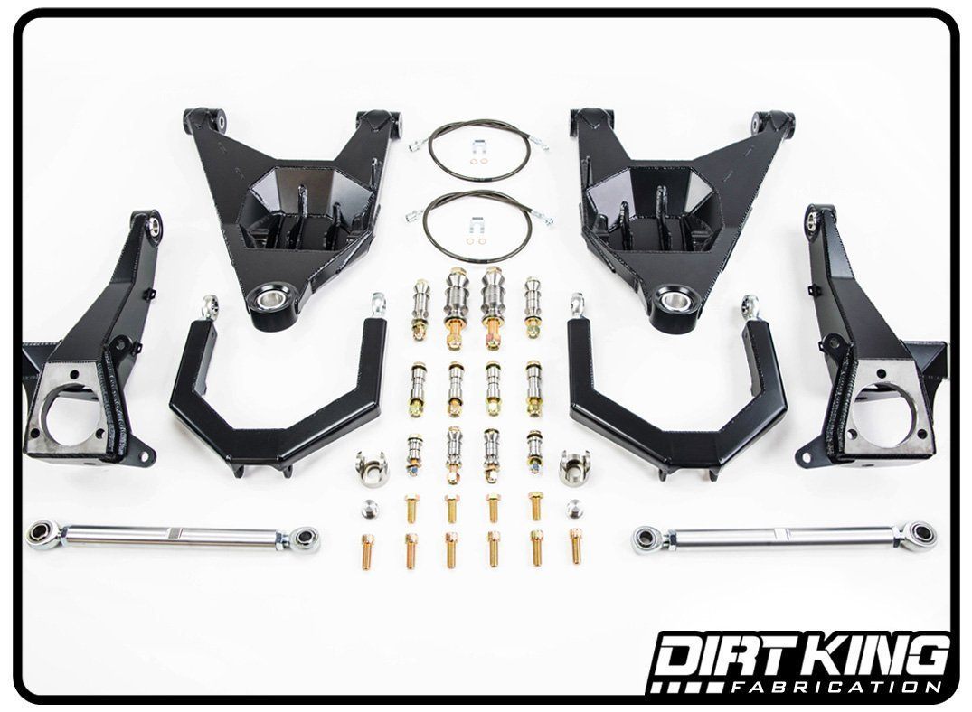 '99-06 Chevy/GM 1500 2WD Long Travel Race Kit Suspension Dirt King Fabrication parts