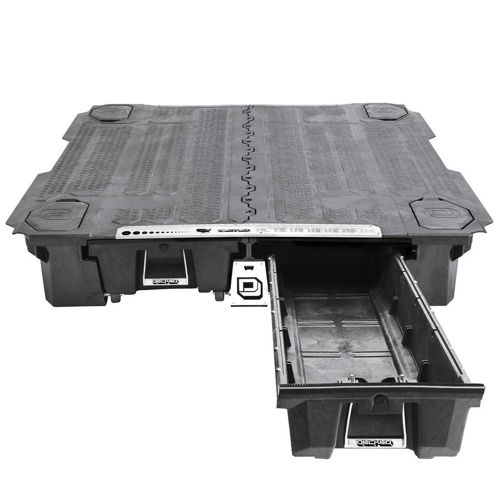 '99-08 Ford F250/350 Truck Bed Storage System Display of Included Parts