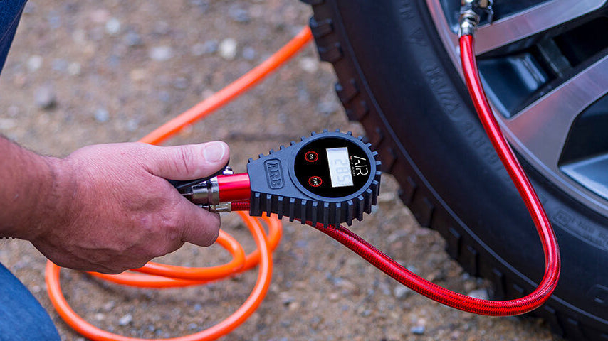 ARB Digital Tire Inflator display