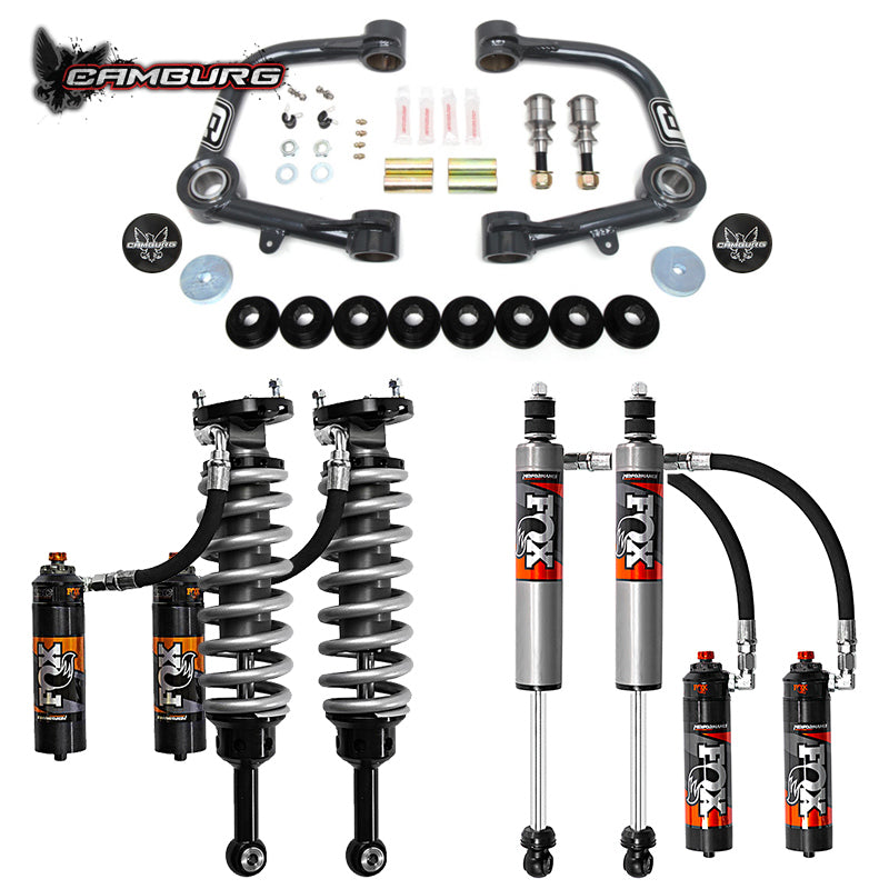 '05-23 Toyota Tacoma Fox 2.5 Performance Elite Suspension Lift Kit Camburg Engineering parts