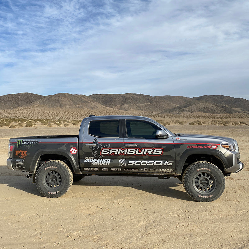 '05-23 Toyota Tacoma Fox 2.5 Performance Elite Suspension Lift Kit Camburg Engineering display