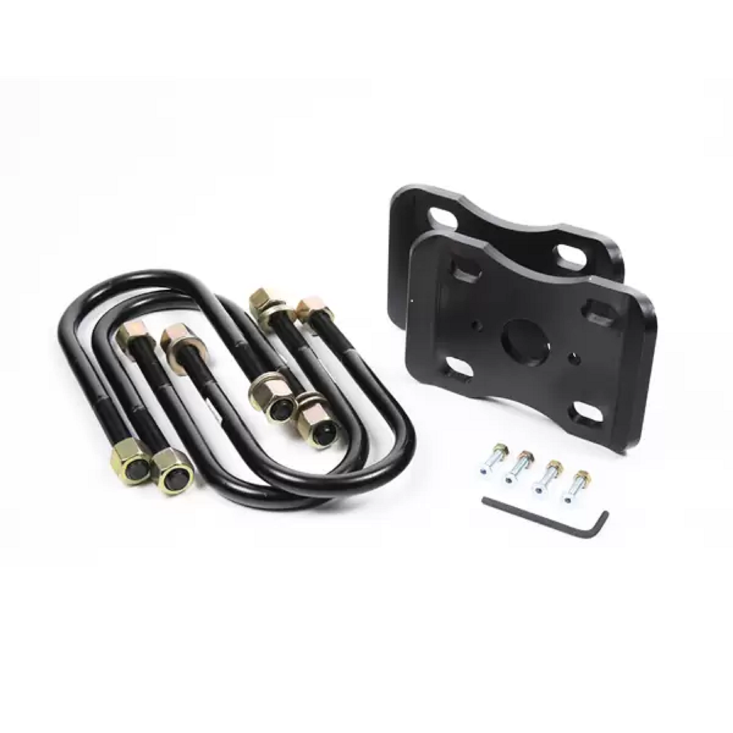 '16-23 Toyota Tacoma DuroBumps U-Bolt Flip Kit Display of Included Parts