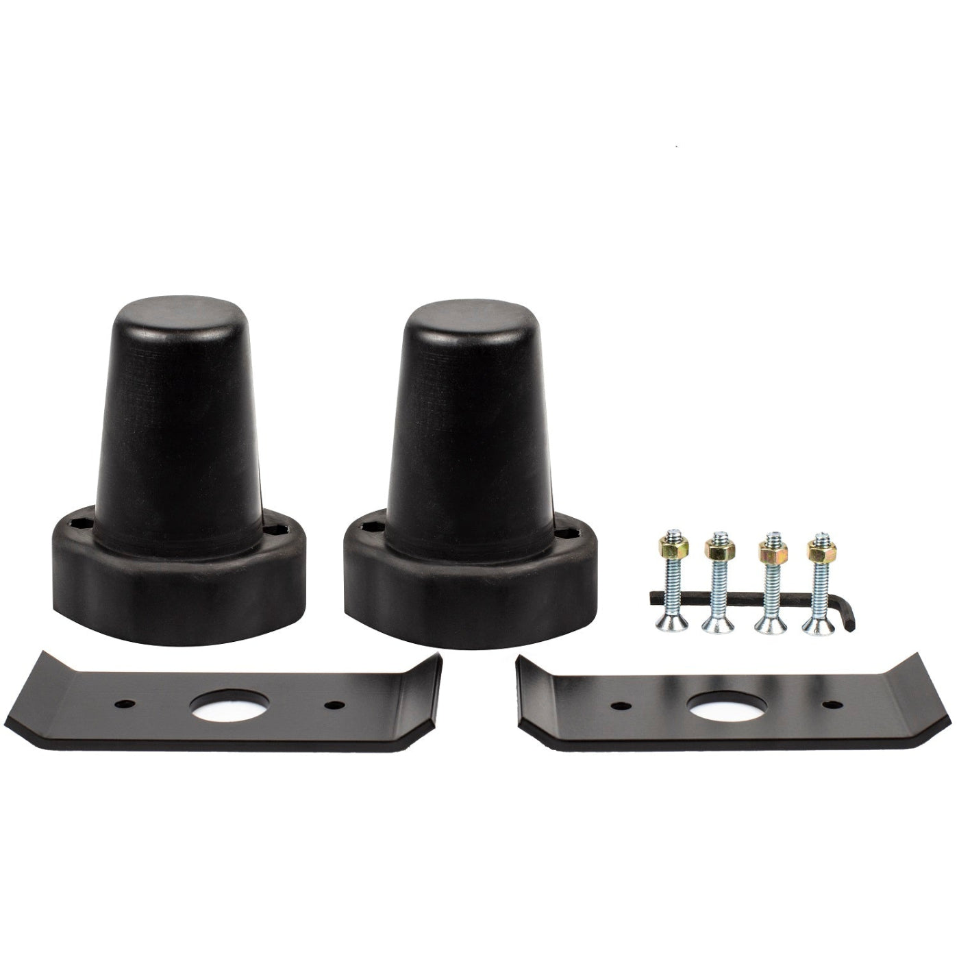 '07-21 Toyota Tundra DuroBumps 3.5" Rear Bump Stops - DBR35TU Display of Included Parts
