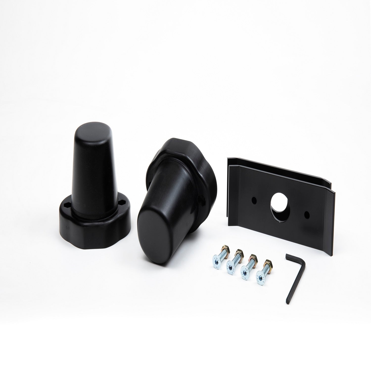 '16-23 Toyota Tacoma DuroBumps 3.5" Rear Bump Stops - DBR35TU Display of Included Parts