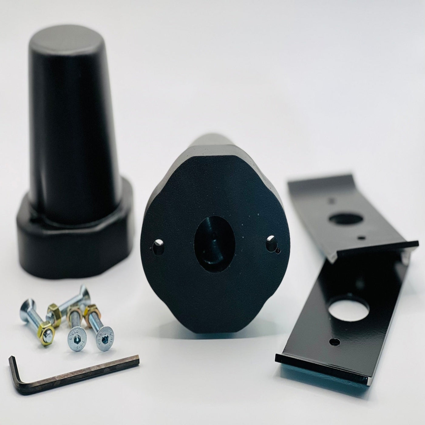 '05-15 Toyota Tacoma DuroBumps 4.25" Rear Bump Stops-DBR425TU Display of Included Parts