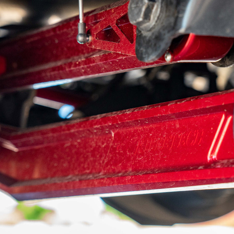 '21-23 Ram TRX Kibbetech Billet Aluminum Rear Suspension Kit close-up