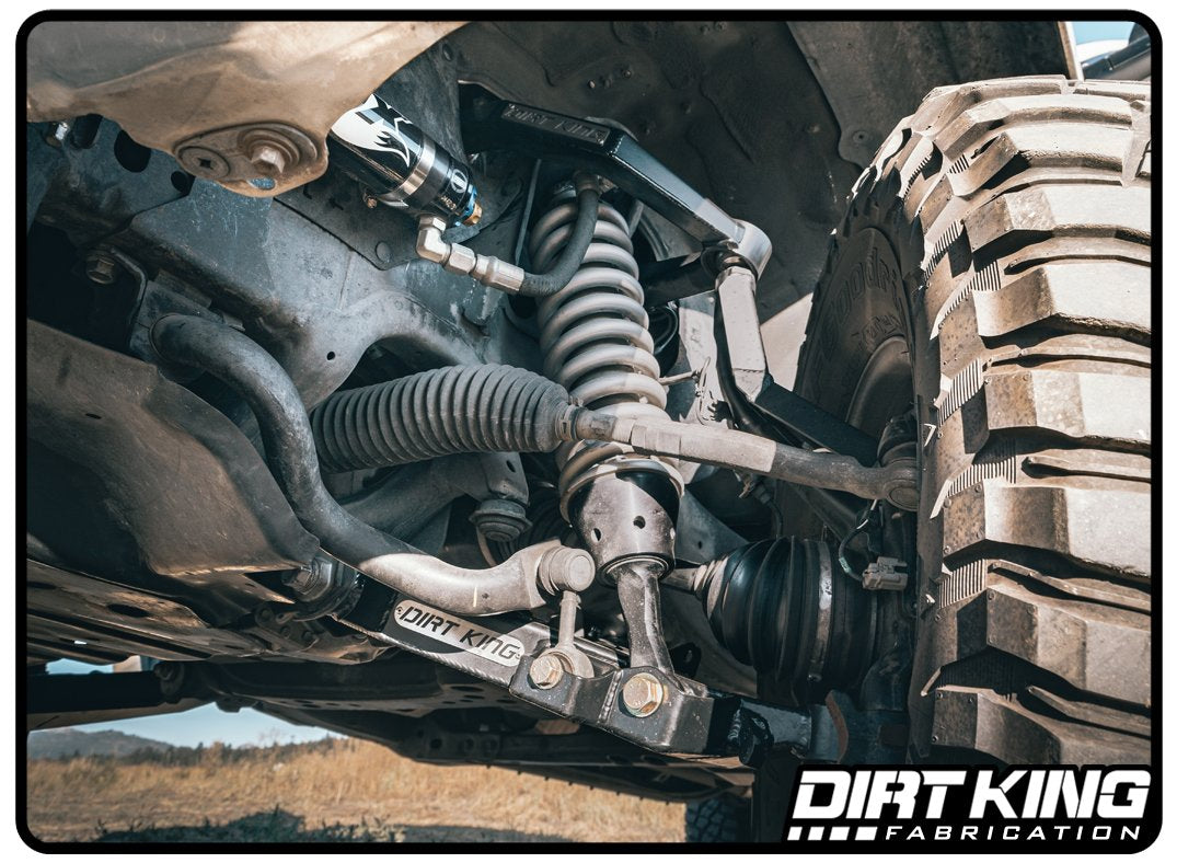 '07-21 Toyota Tundra Dirt King Fabrication Performance Lower Control Arms Close-up Display on Vehicle