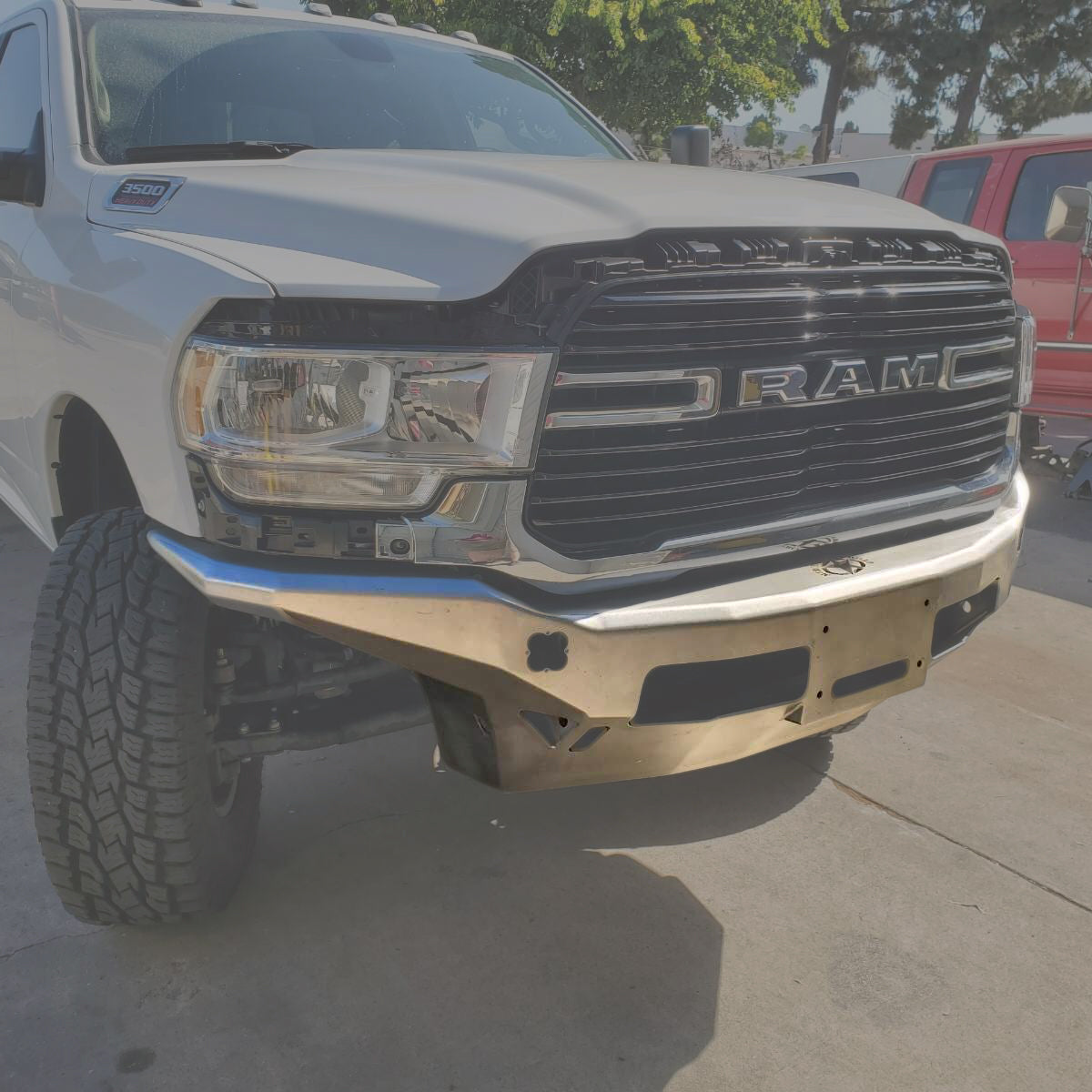 '19-22 Ram 2500/3500 Mercenary Offroad "C-Ram" Front Bumper individual display