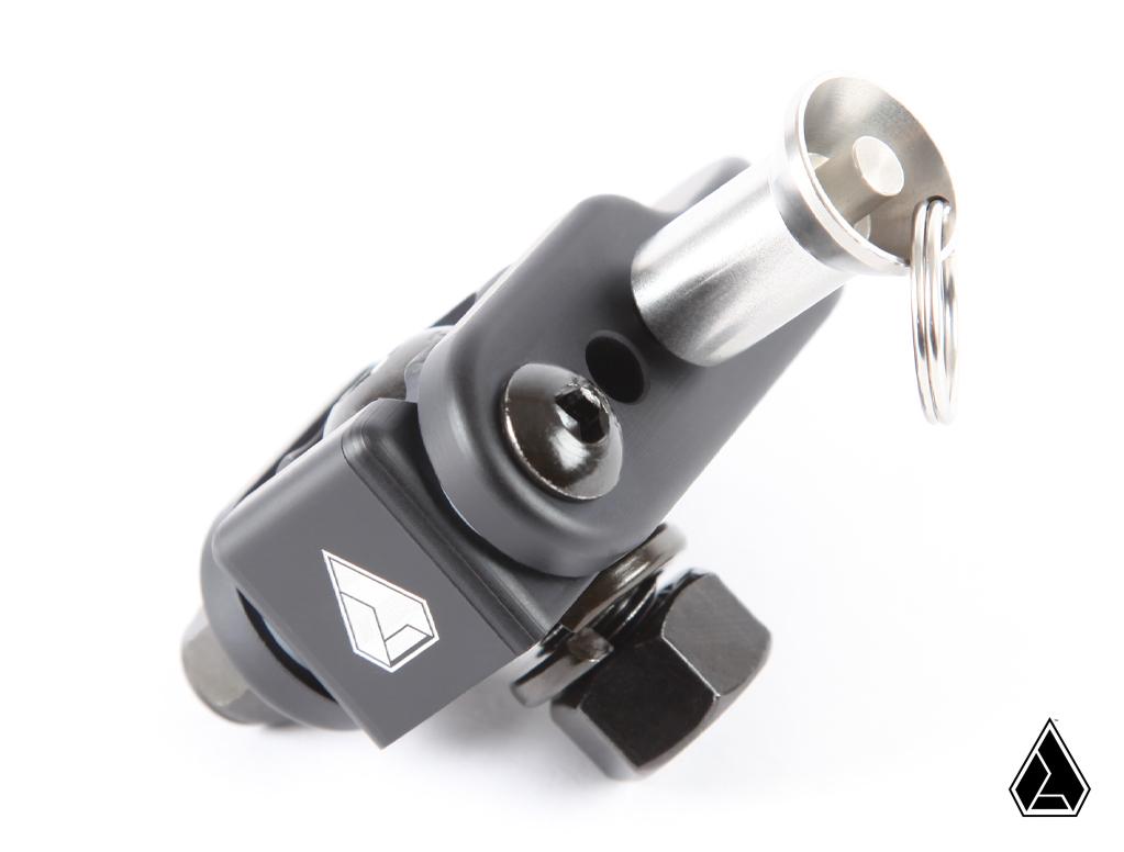 Assault Industries Quick Release Folding Whip Mount close-up Display