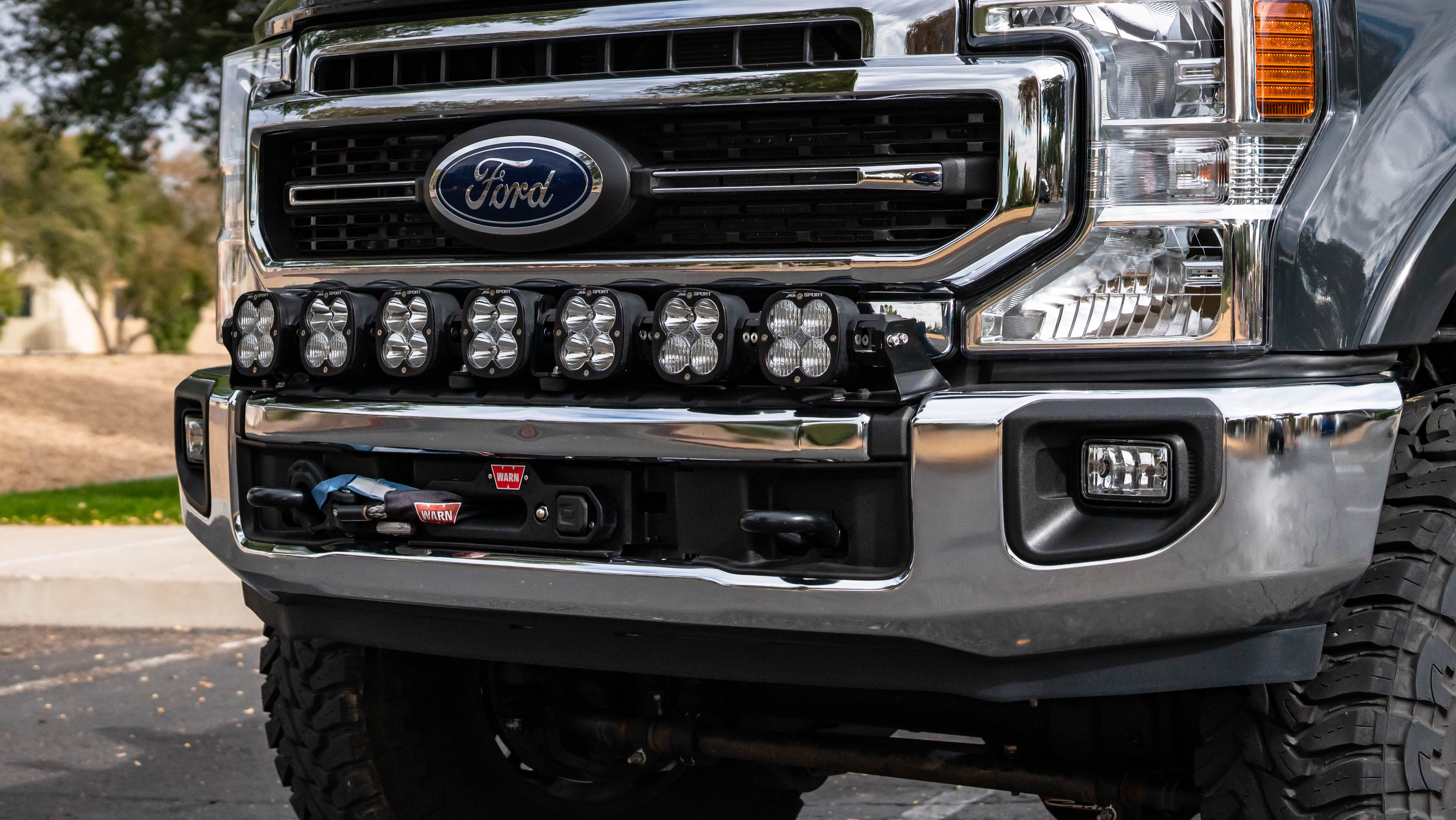 '20-22 Ford F250/350 XL Linkable LED Light Kit Lighting Baja Designs display