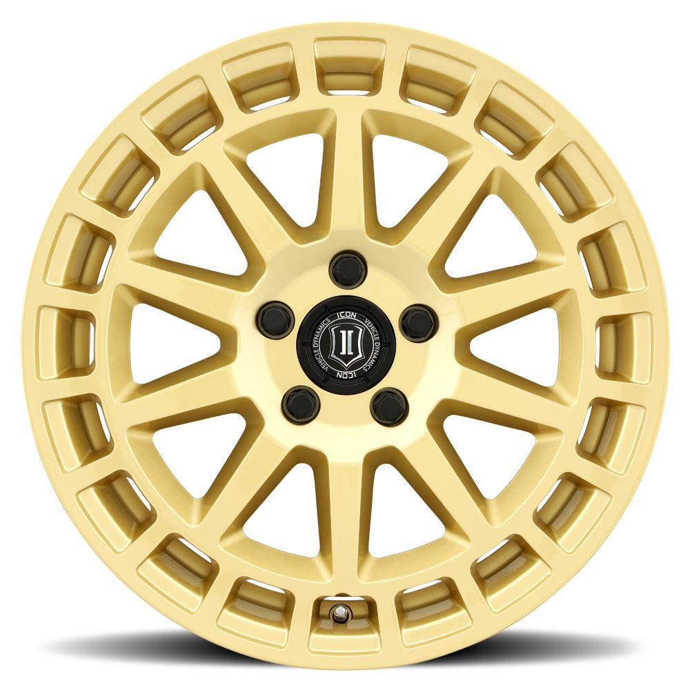 Icon Alloys - 17" Journey Wheel Gold Display
