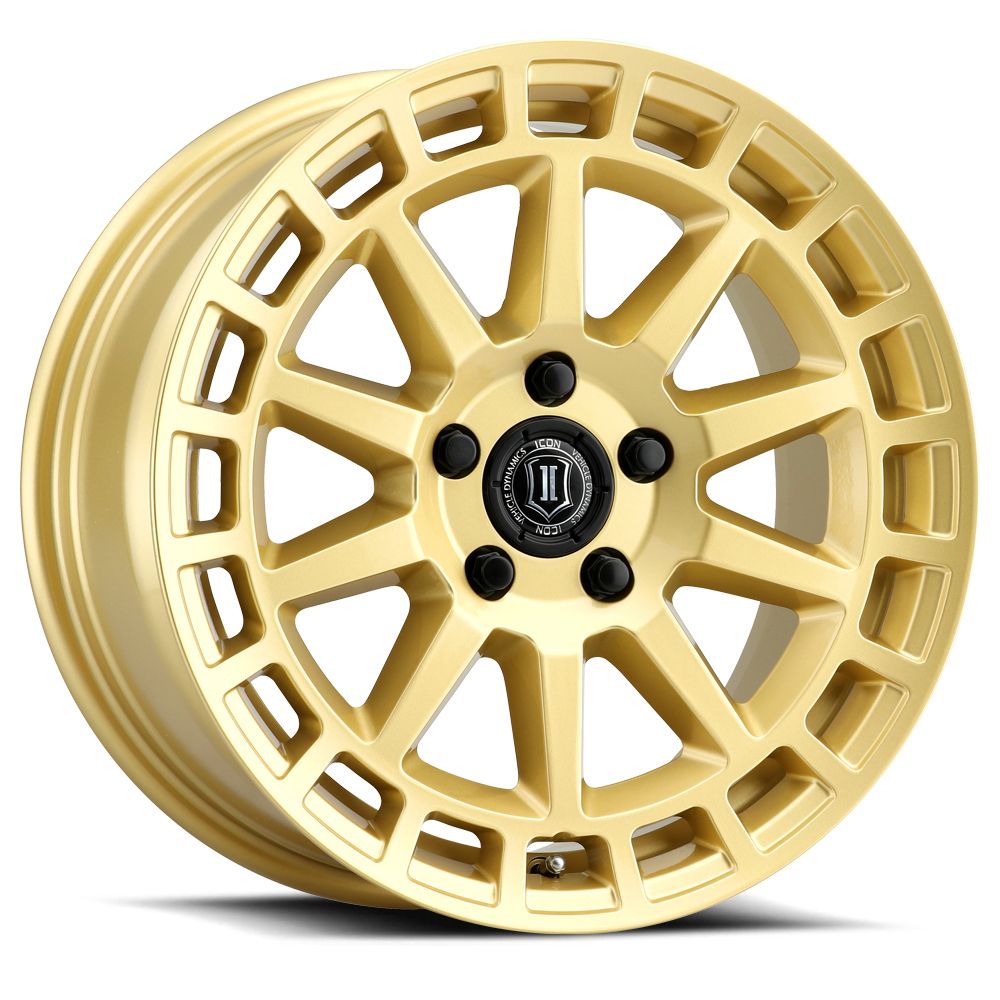 Icon Alloys - 17" Journey Wheel Gold Display
