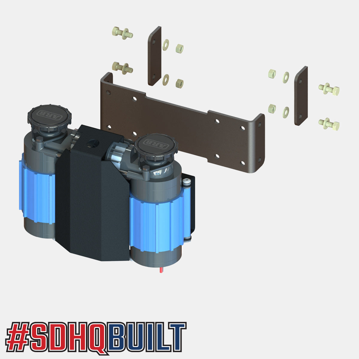 SDHQ Built Universal Weld on ARB Compressor Mount