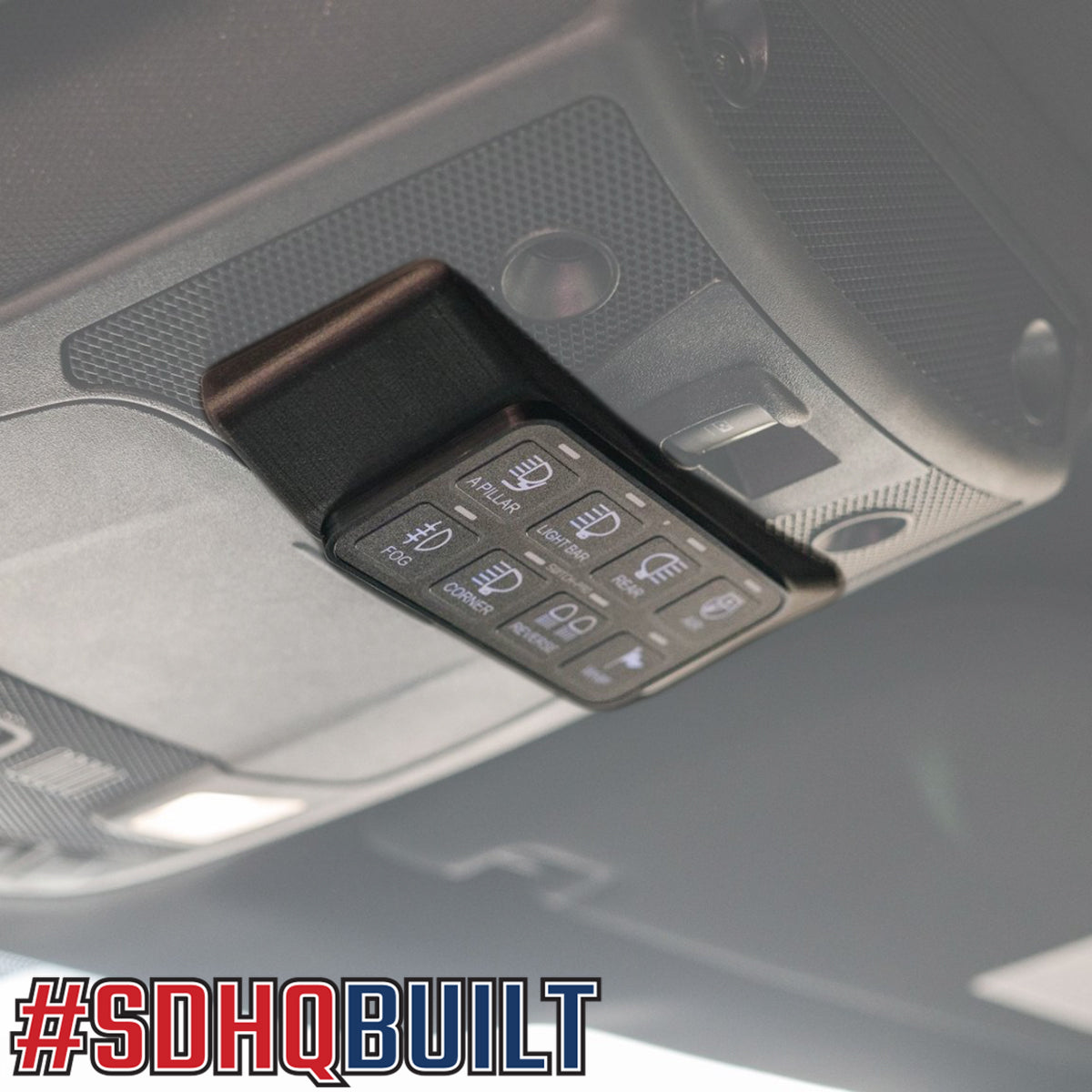 '17-20 Ford Raptor SDHQ Built Switch-Pros SP-9100 Keypad Mount