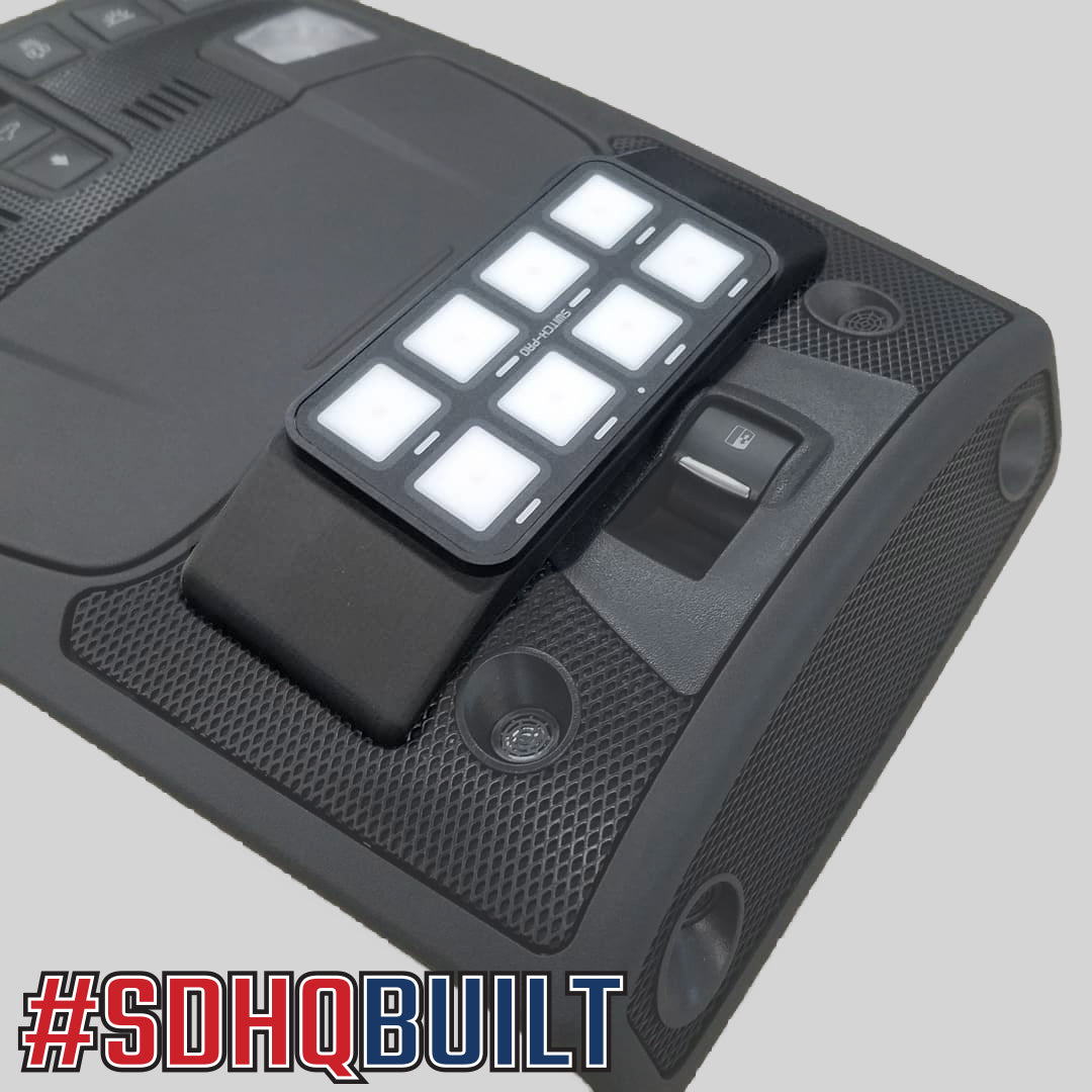 '17-20 Ford Raptor SDHQ Built Switch-Pros SP-9100 Keypad Mount