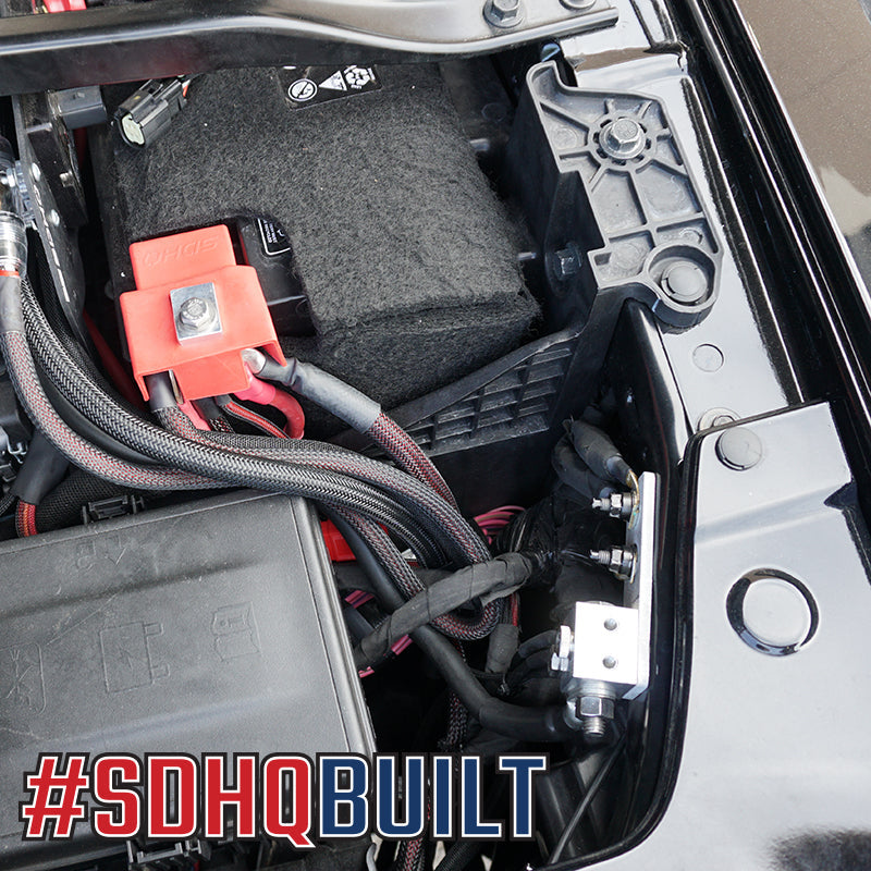 '19-Current Ram 1500 SDHQ Built Billet Battery Terminal Kit