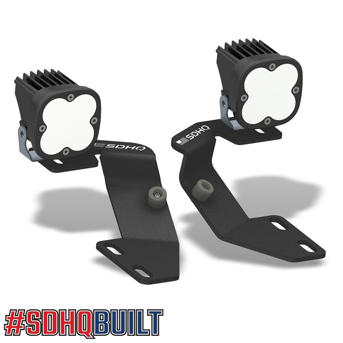 '07-13 Toyota Tundra SDHQ Built A-Pillar Light Mounts individual parts display