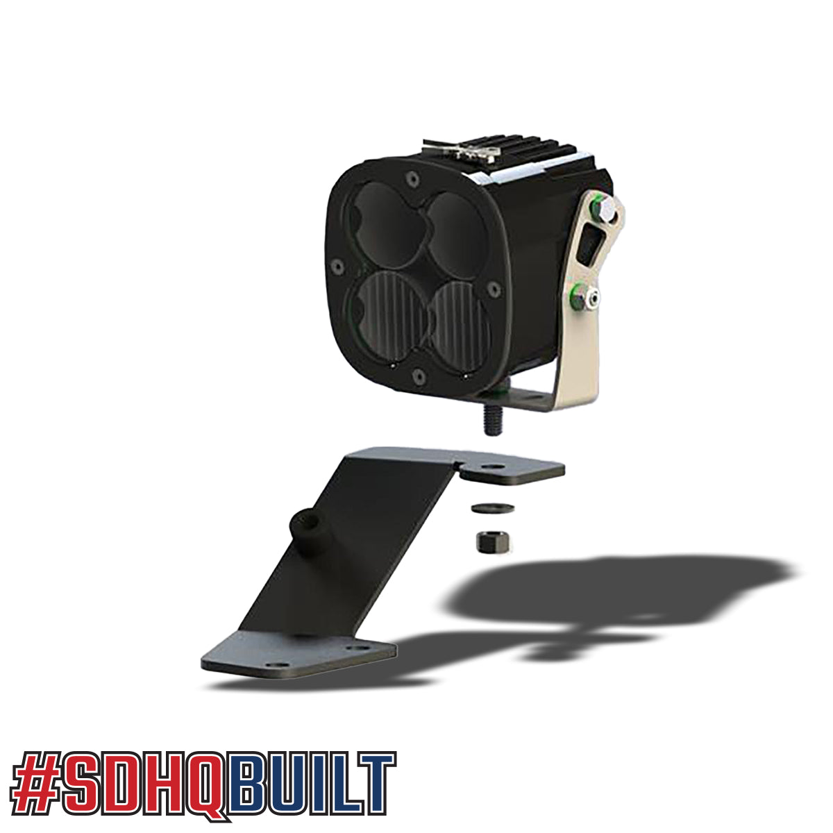 '05-15 Toyota Tacoma SDHQ Built A-Pillar Light Mounts design