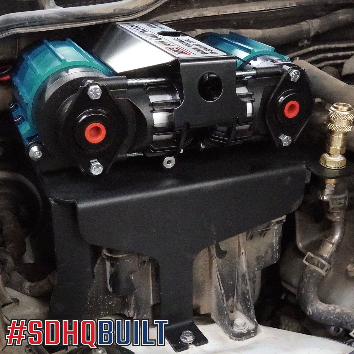 '08-21 Lexus LX570 SDHQ Built ARB Air Compressor Mount display