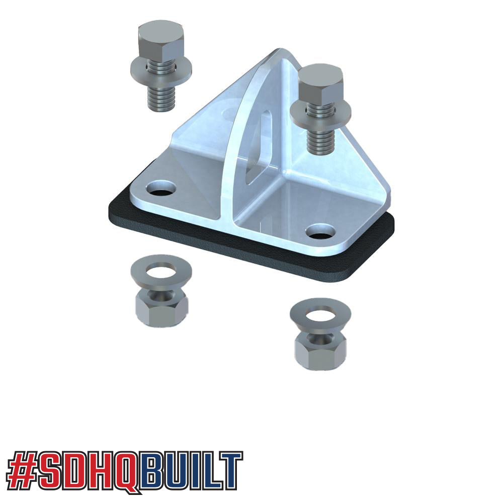 '08-21 Toyota Land Cruiser SDHQ Built Billet Battery Hold Down Kit