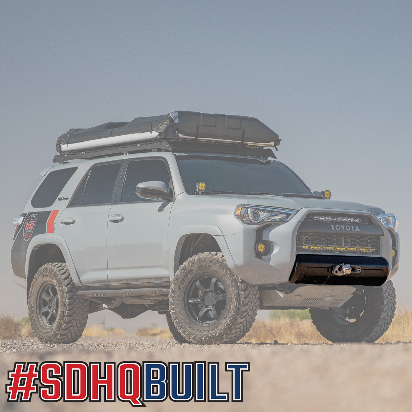 '10-23 Toyota 4Runner SDHQ Built Winch Mount