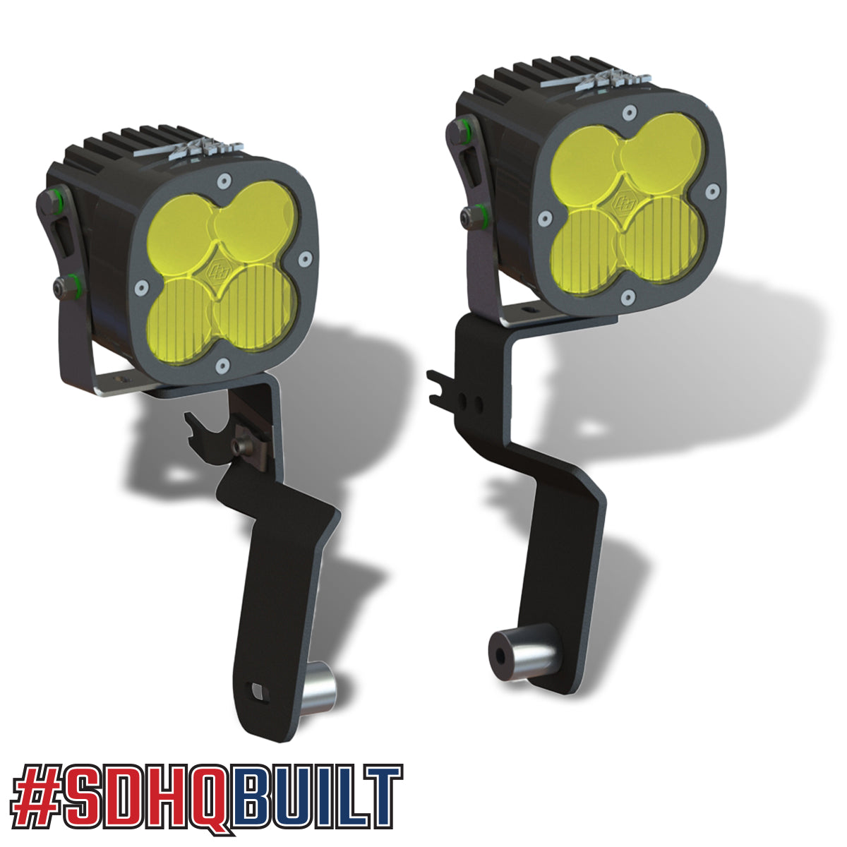 '20-Current Chevy/GMC 2500/3500 SDHQ Built A-Pillar Light Mounts