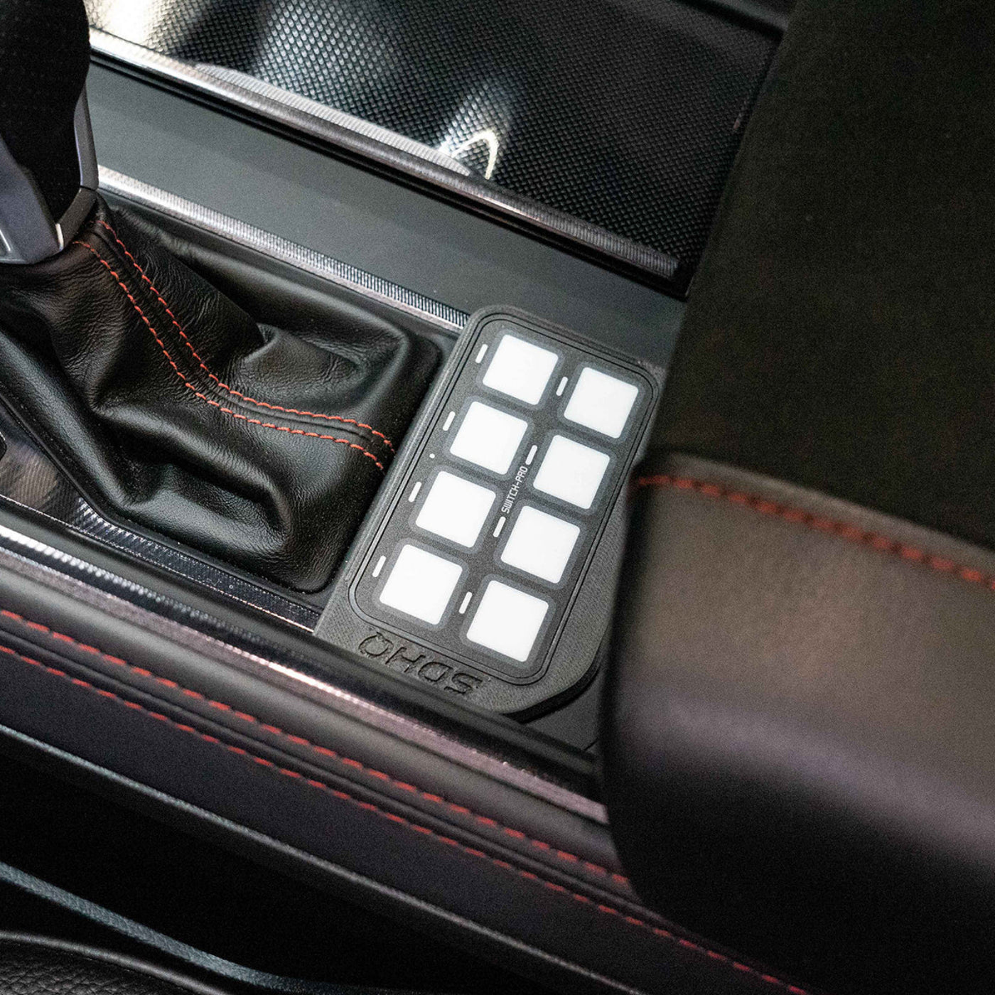 '21-24 Ram 1500 TRX SDHQ Built Billet Switch-Pros SP-9100 Keypad Mount installed