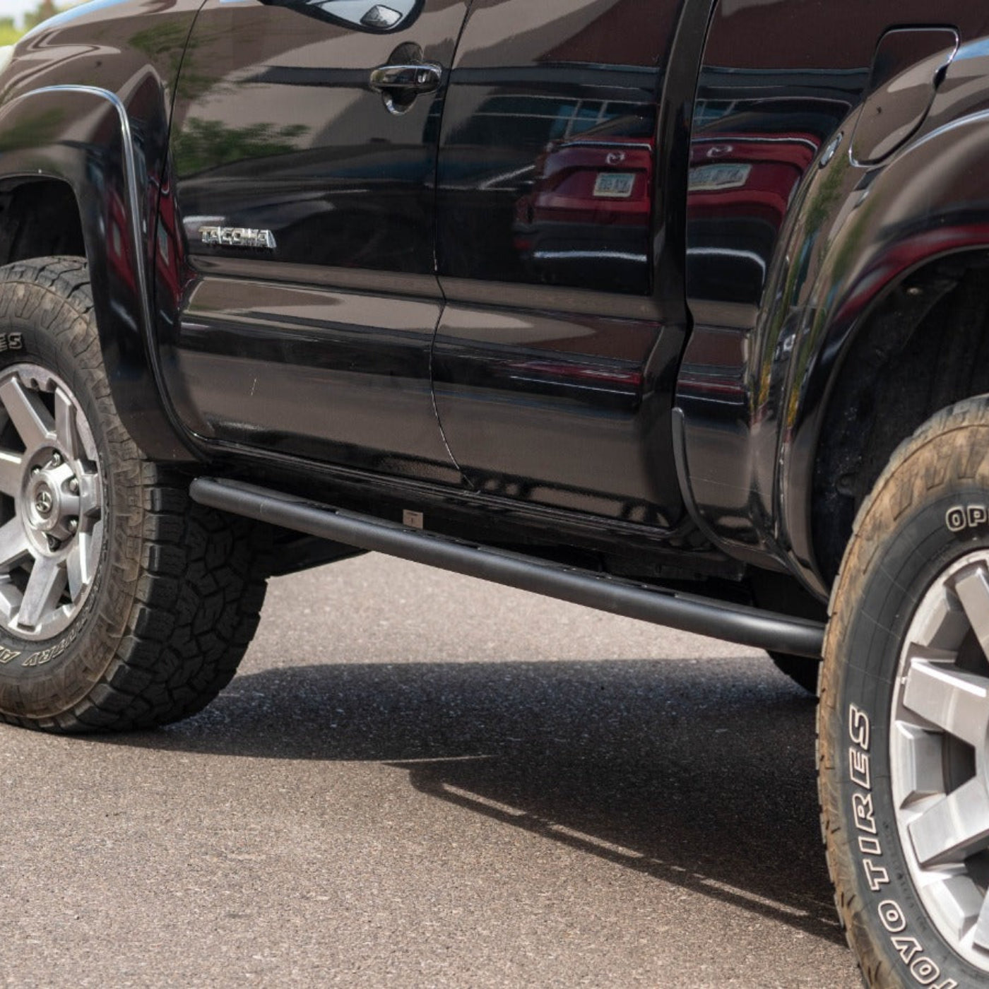'05-15 Toyota Tacoma SDHQ Built Rock Sliders installed