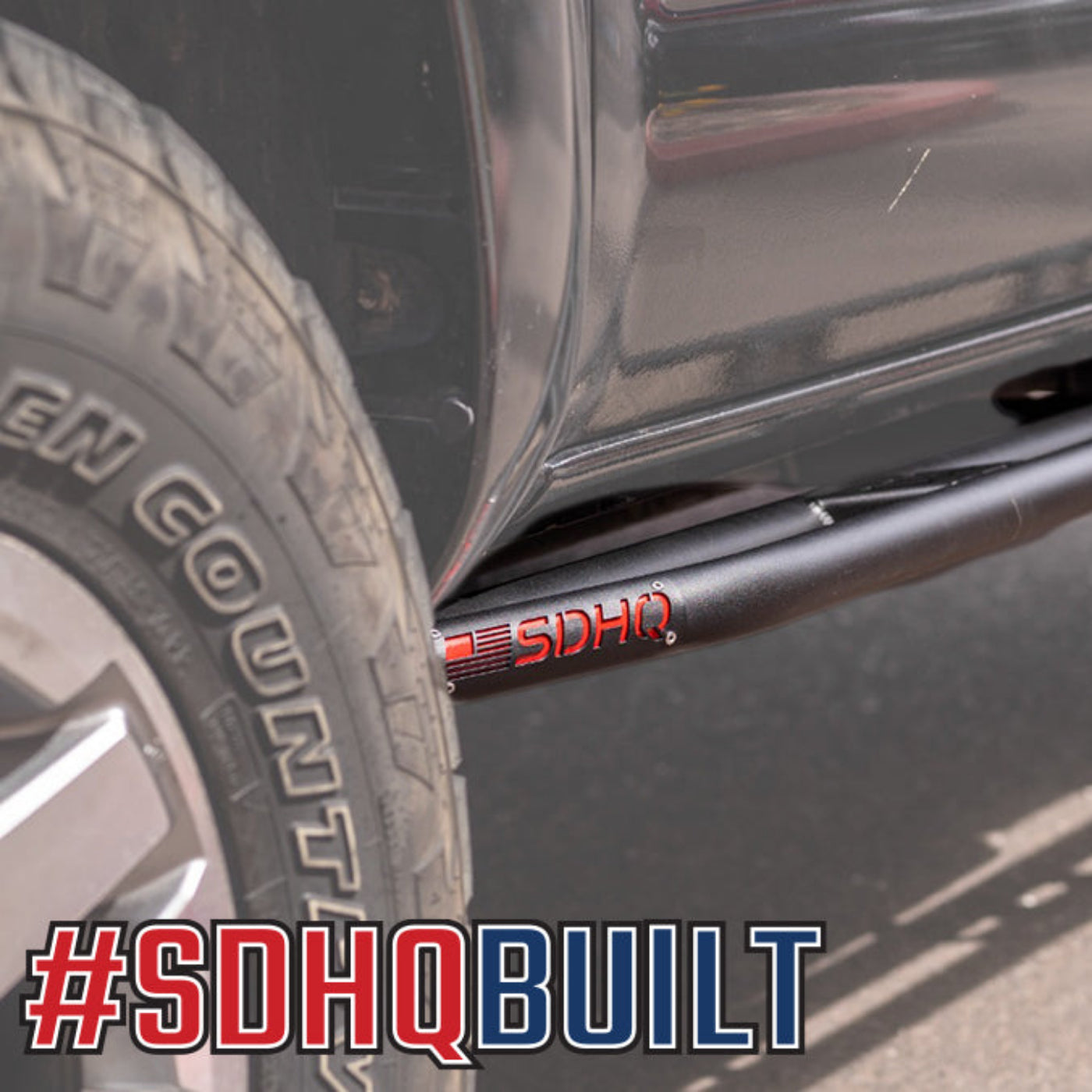 '05-15 Toyota Tacoma SDHQ Built Rock Sliders installed