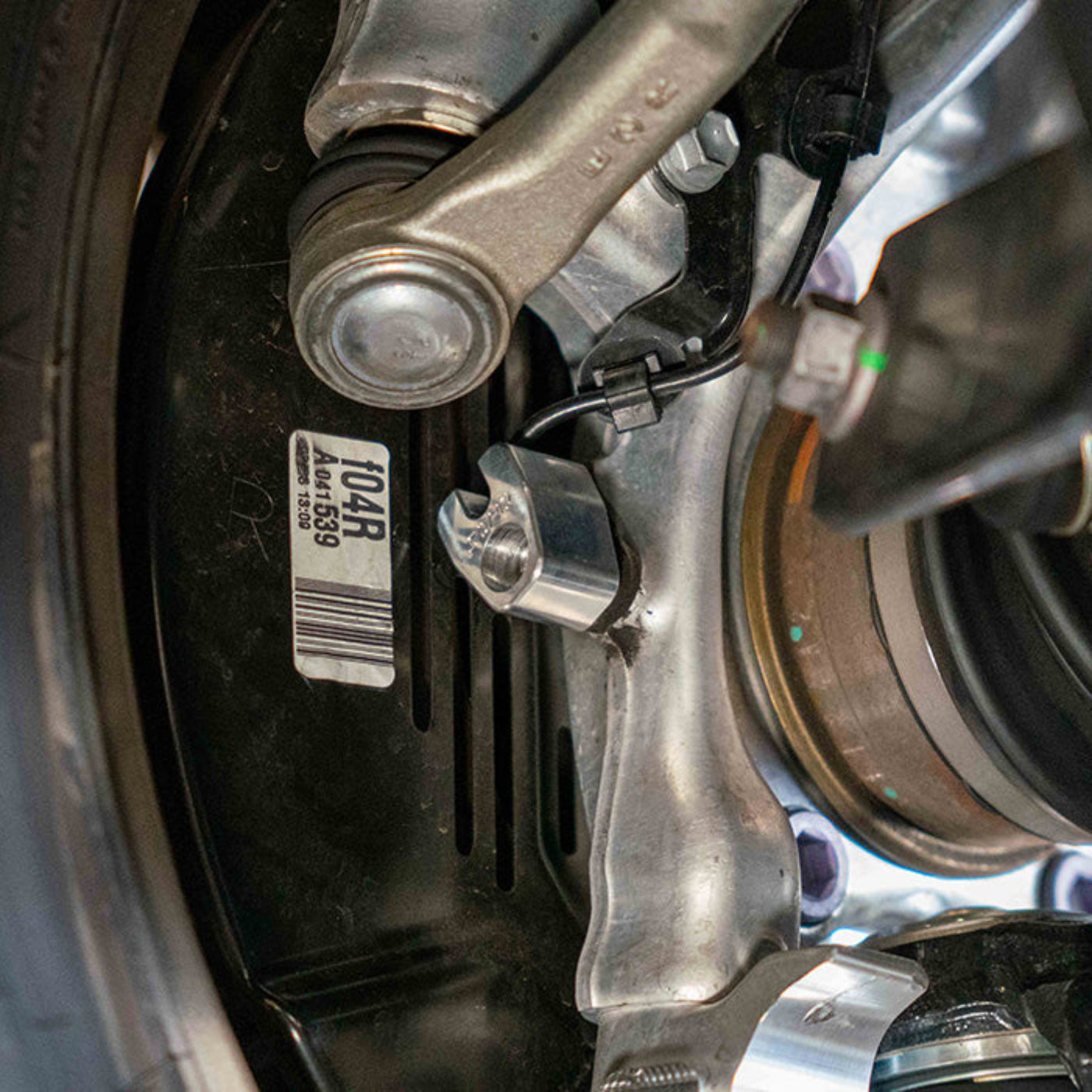 '22-24 Toyota Tundra SDHQ Built Billet Front ABS Guards installed