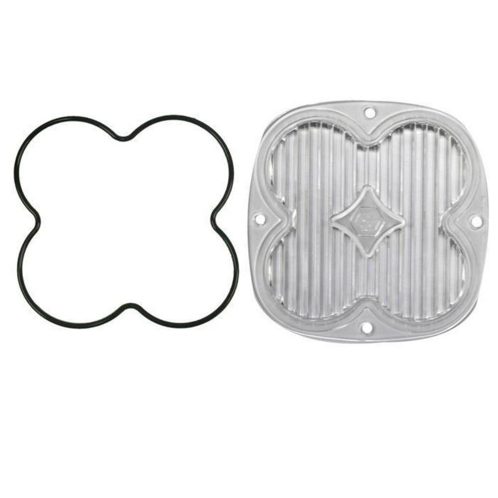 XL Series Lens Kit Lighting Baja Designs Clear Wide Driving Display of Included parts