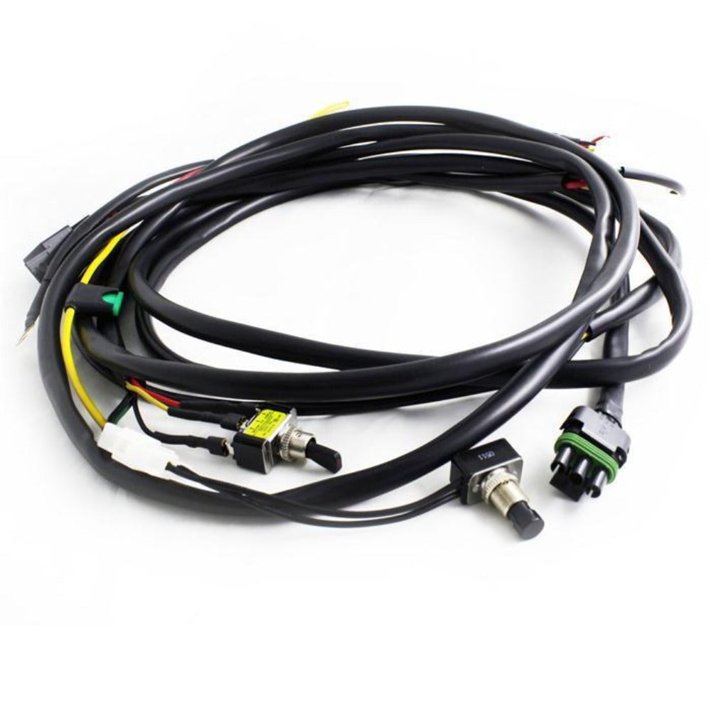 XL/OnX6 Hi-Power Wire Harness w/Mode-2 lights max 325 watts Lighting Baja Designs Display