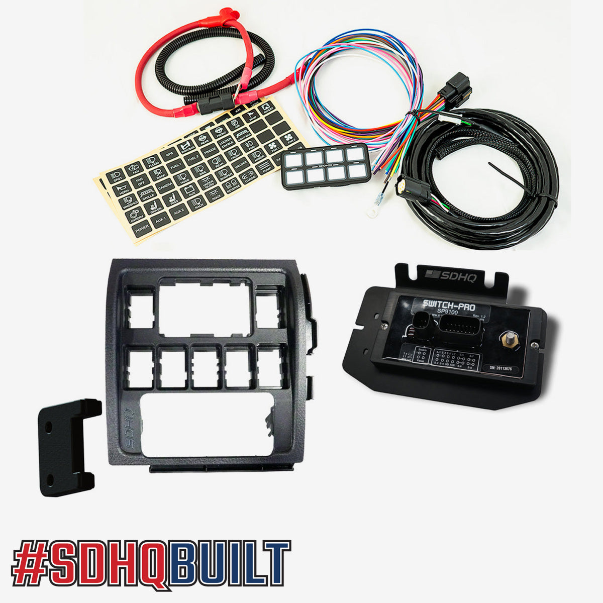 200 Series Toyota Land Cruiser SDHQ Built Complete Switch Pros Kit