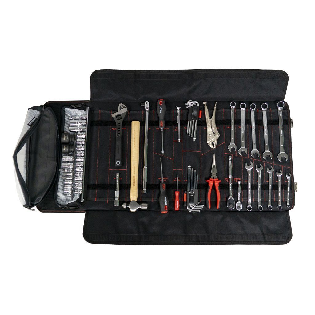 Boxo Tool Roll 2.0 - PA915 Tools BOXO-USA display of Included Parts