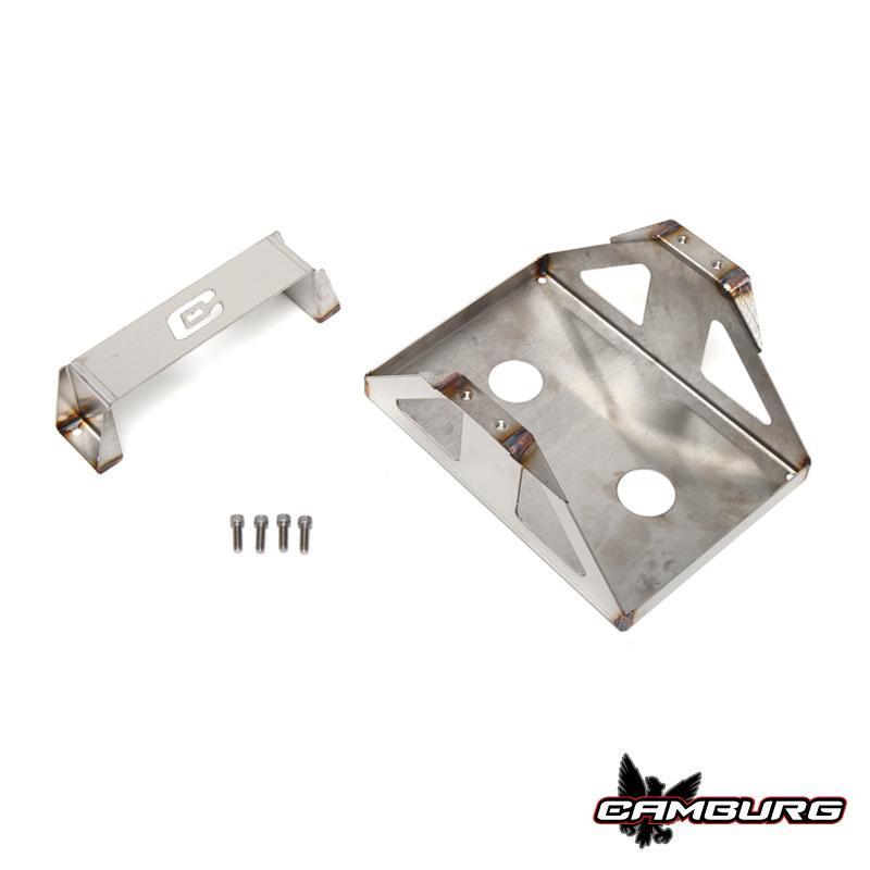 Camburg Stainless Steel Optima Battery Box Display of Included Parts