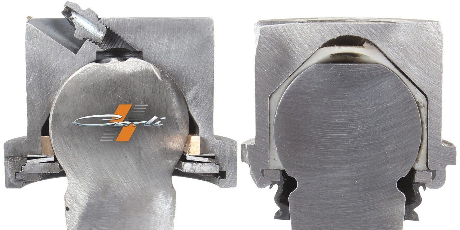 Carli Suspension Lifetime Ball Joints - Dodge Ram 2500/3500 Close-up Display (Interior View)