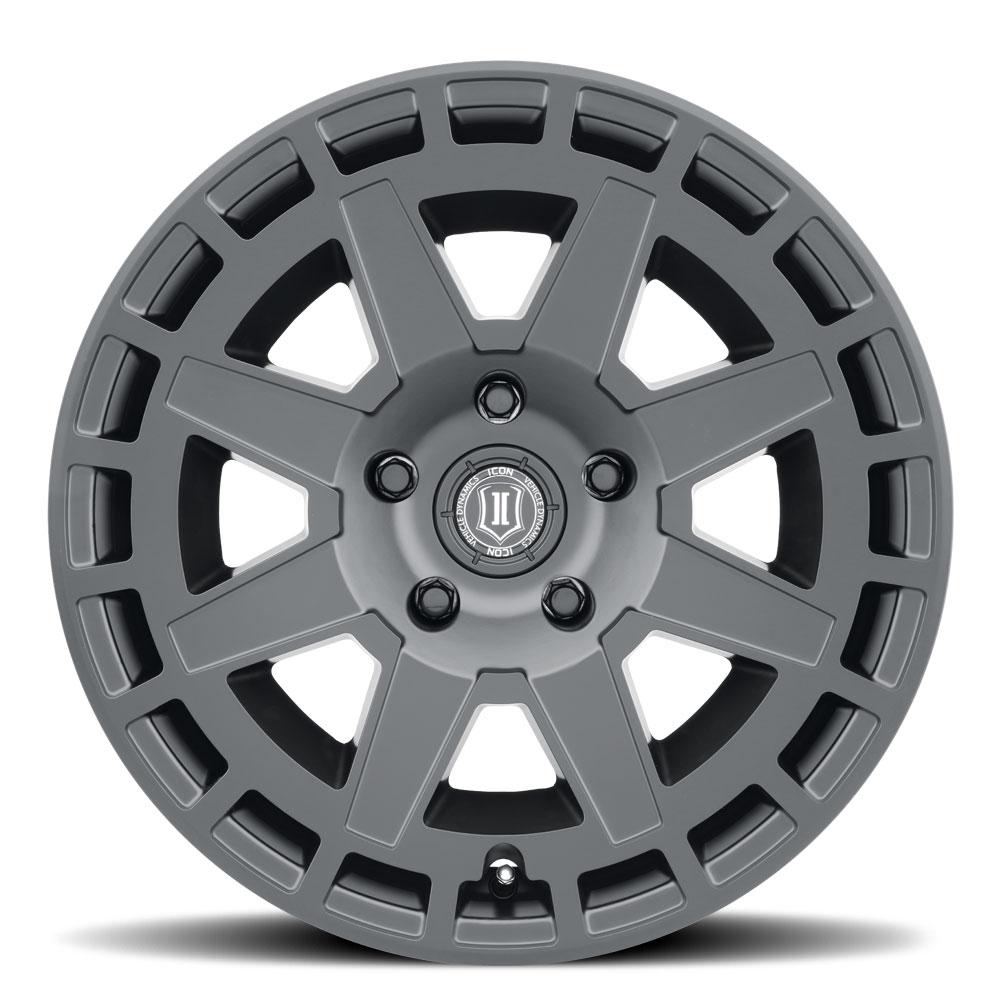 Compass 17" Wheel Satin Black Display