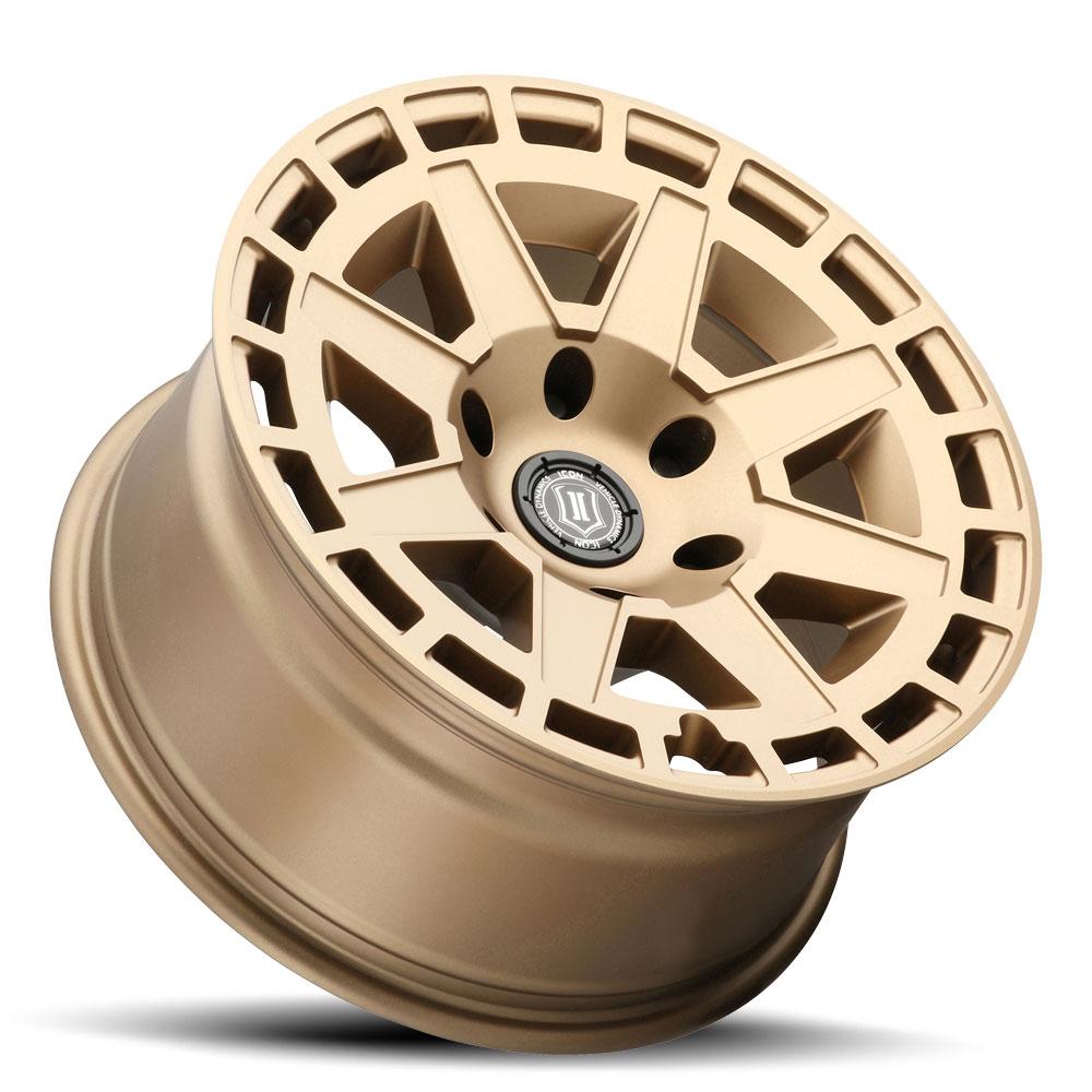Compass | 17" Wheel Satin Brass Display
