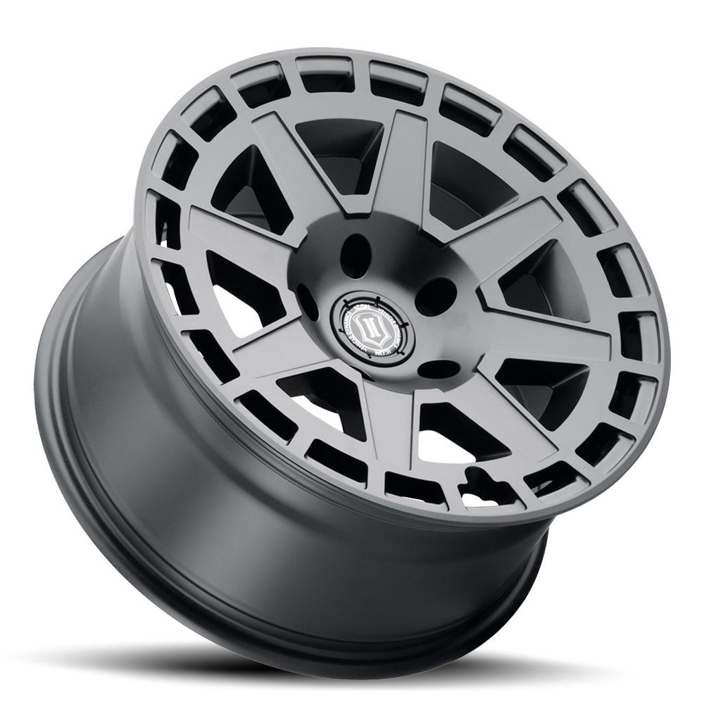 Compass 17" Wheel Satin Black Display