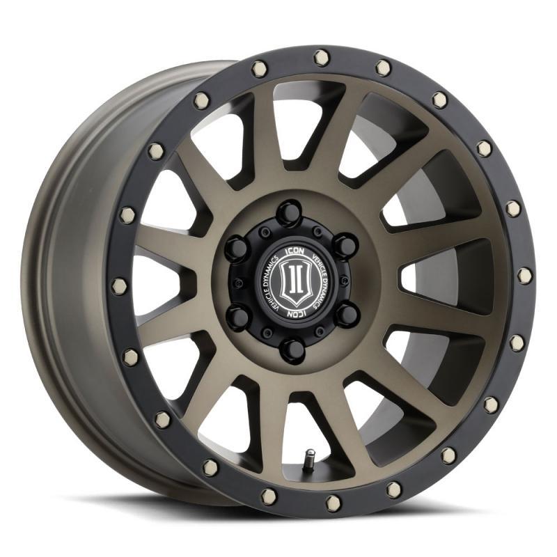 Compression | 17" Wheel Bronze Finish Display