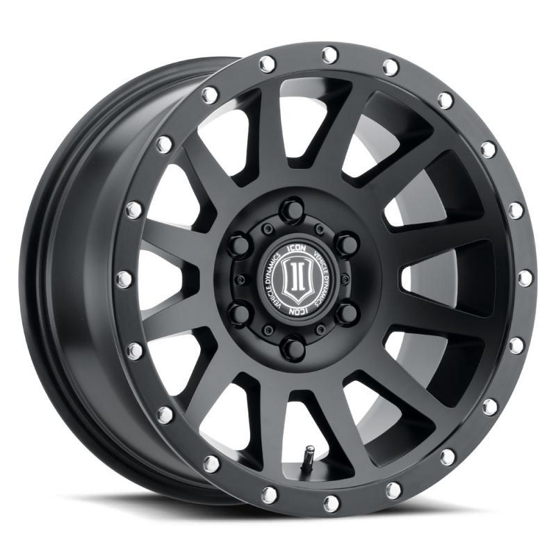 Compression | 17" Wheel Satin Black Finish Display