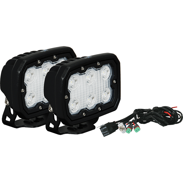 Duralux Automotive LED Light Lighting Vision X 6 LED's 10° parts