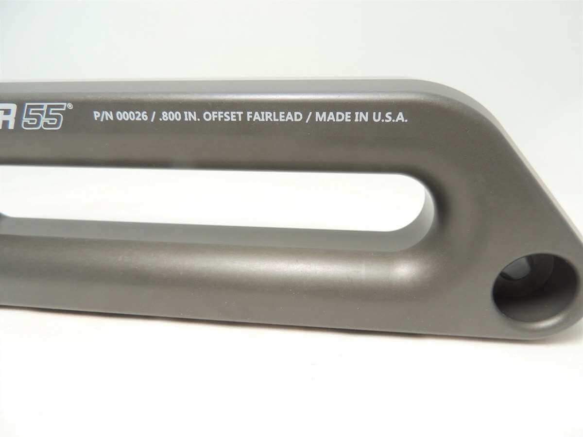 Factor 55 - Hawse Offset Fairlead Close-up Display