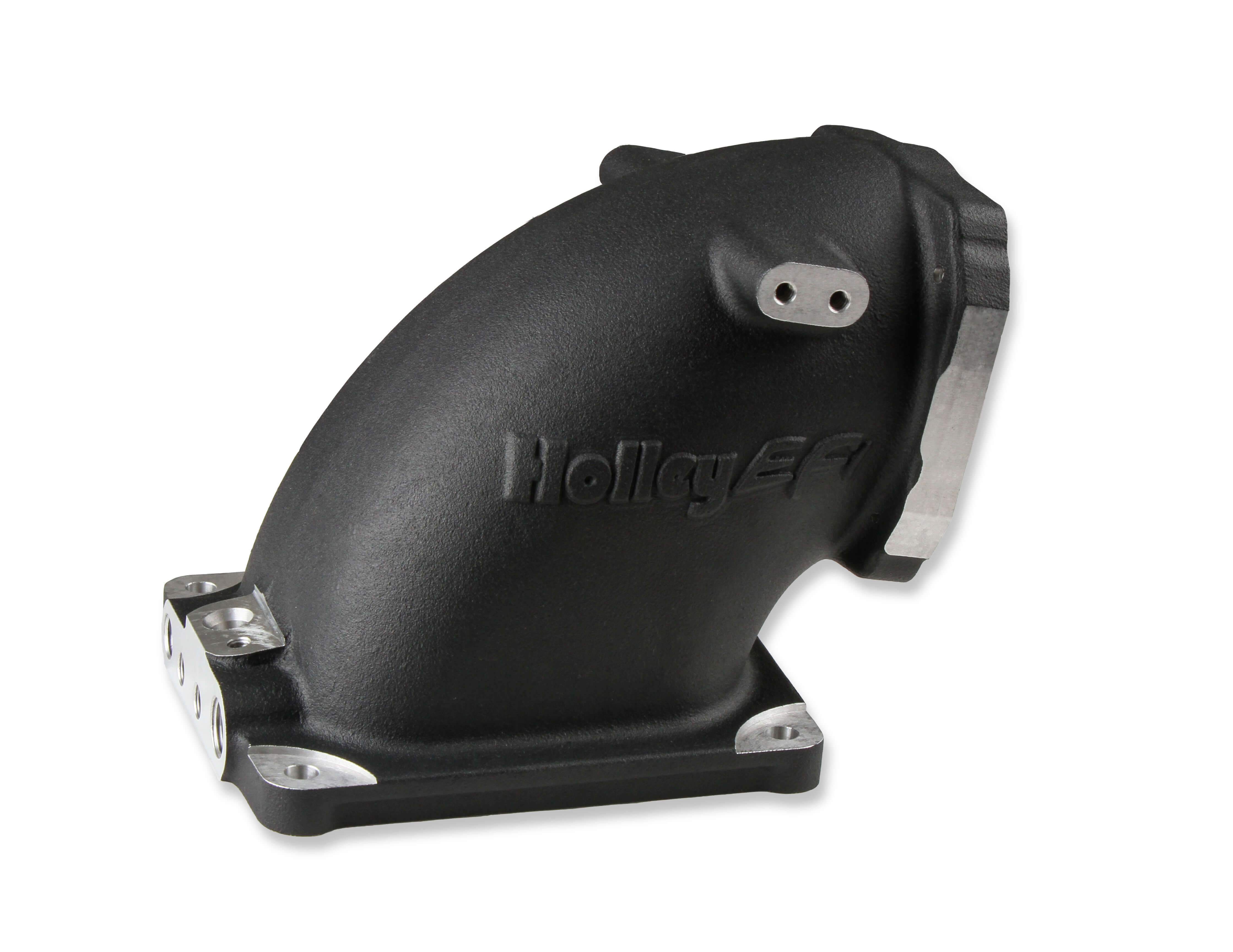 Holley Air Intake Tube Black GM-LS Display
