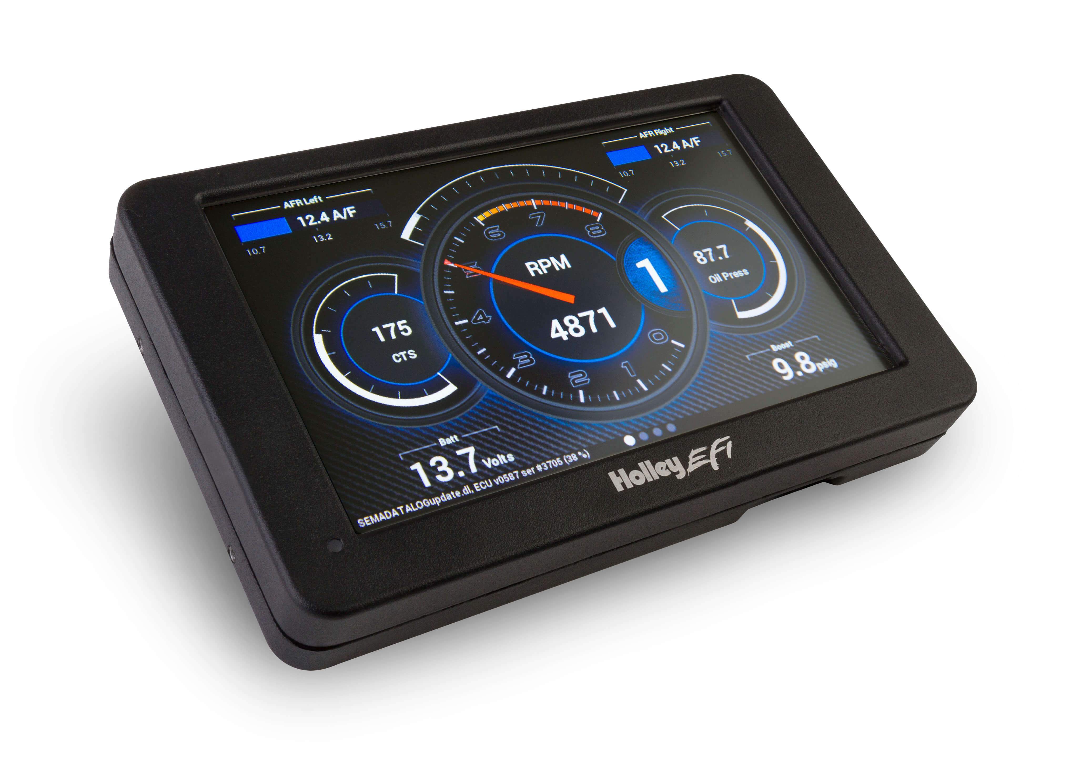 Holley EFI Digital Dash Gauge Screen Display