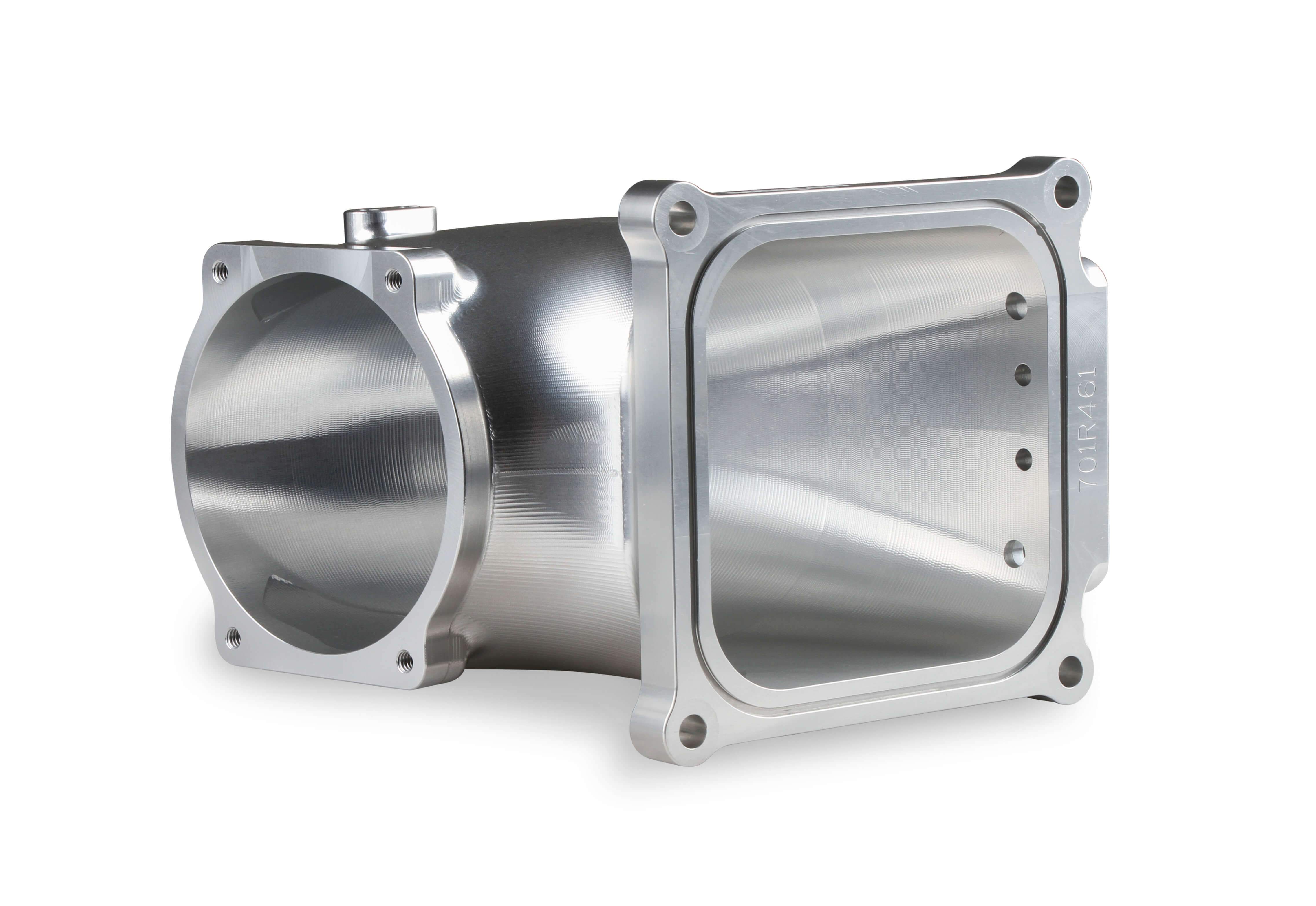 Holley Throttle Billet Body Intake Elbows GM-LS Display