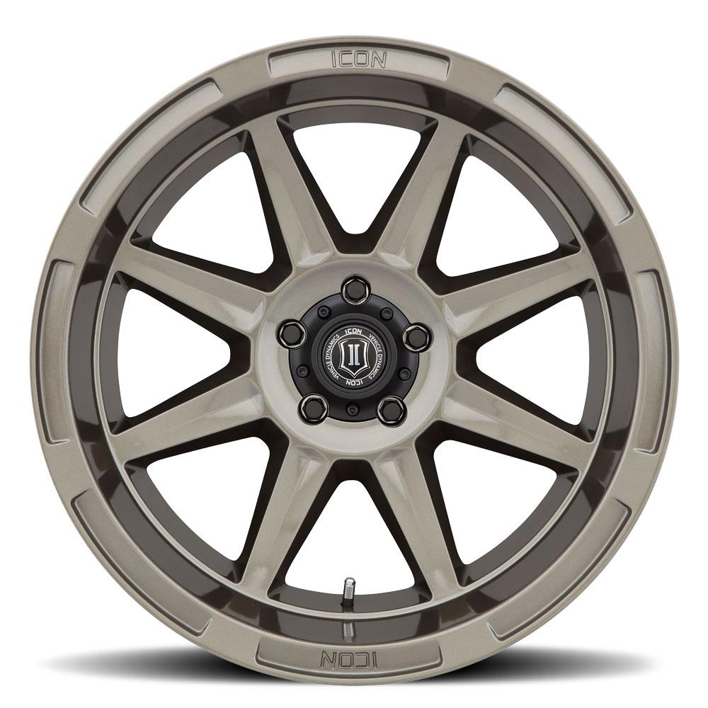 Icon Alloys Bandit 20" Wheel Gloss Bronze Finish Display