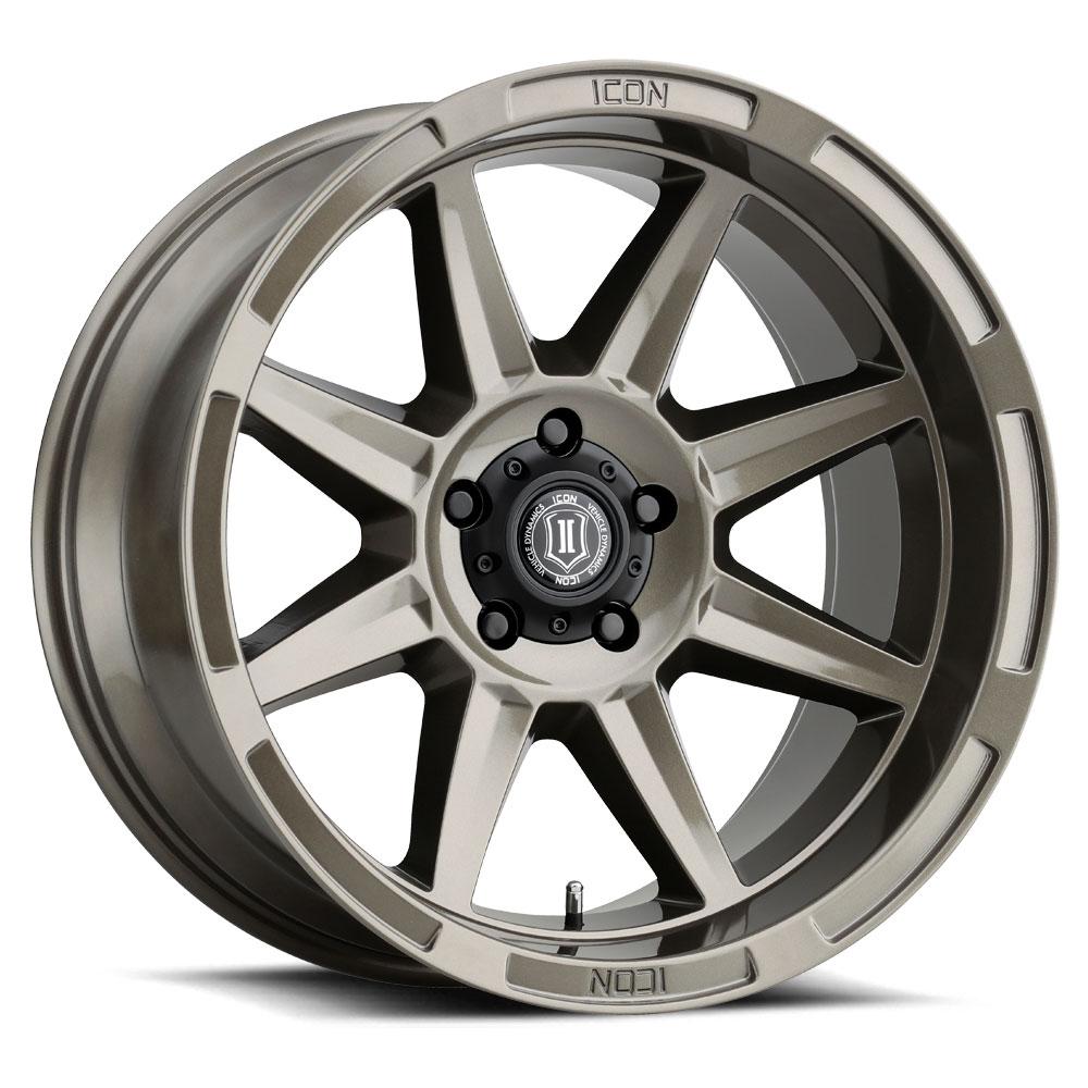 Icon Alloys Bandit 20" Wheel Gloss Bronze Finish Display