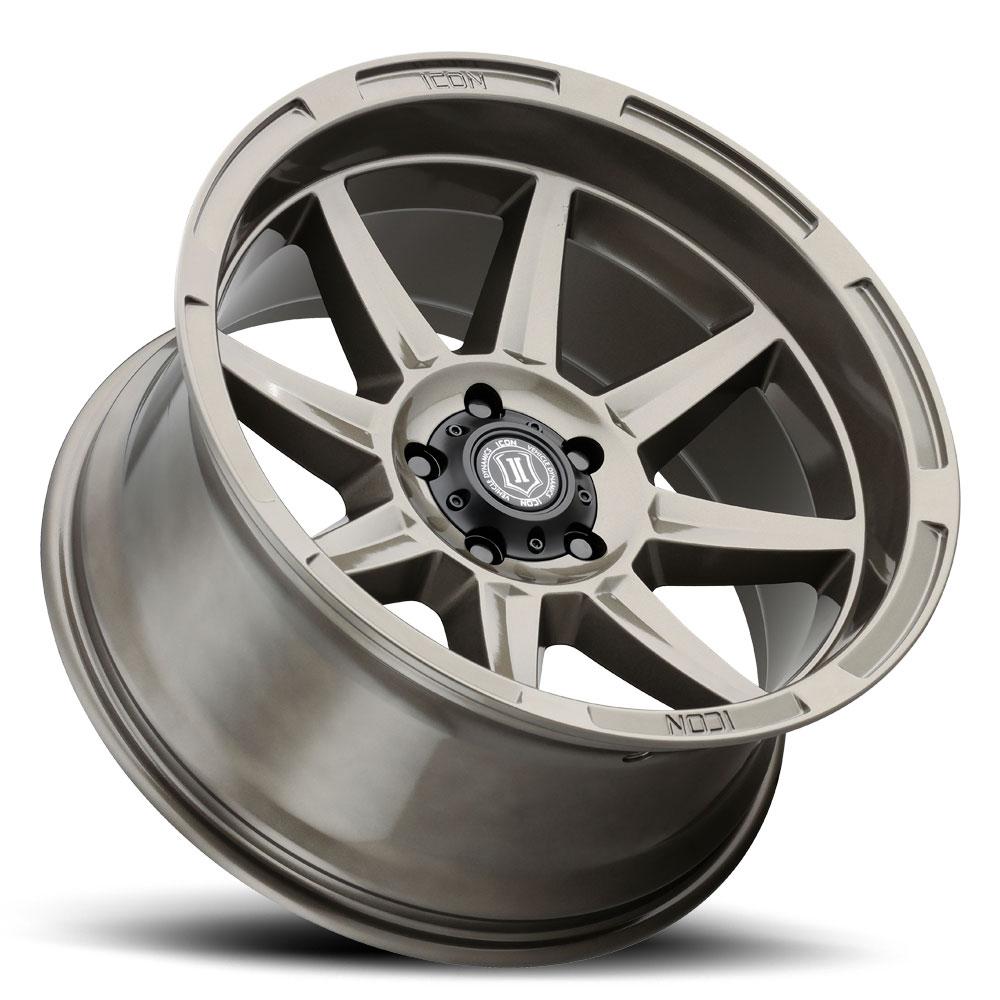 Icon Alloys Bandit 20" Wheel Gloss Bronze Finish Display