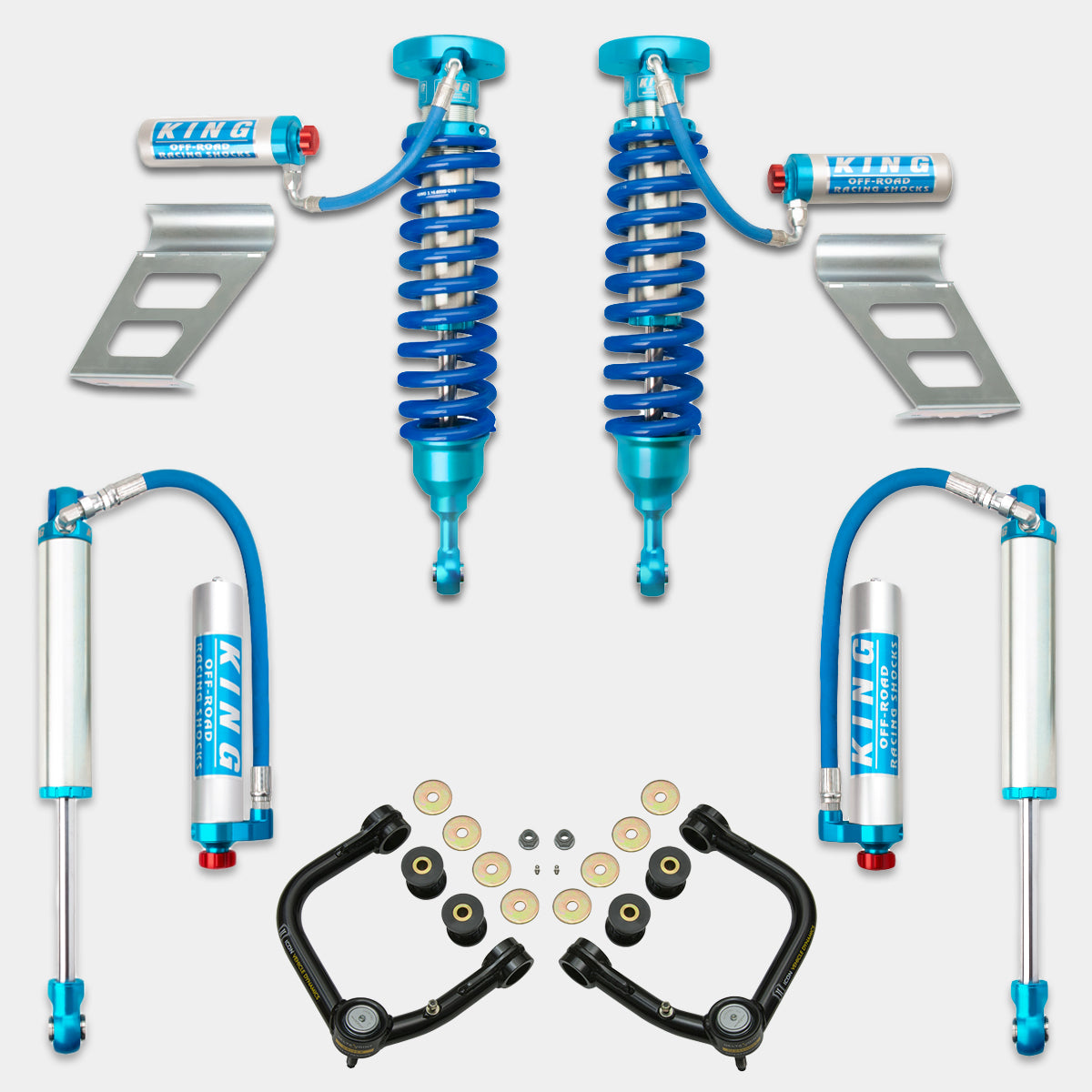 '08-Current Toyota Sequoia King 2.5 RR EXT Travel Coilovers & Rear Shocks w/ Adjusters